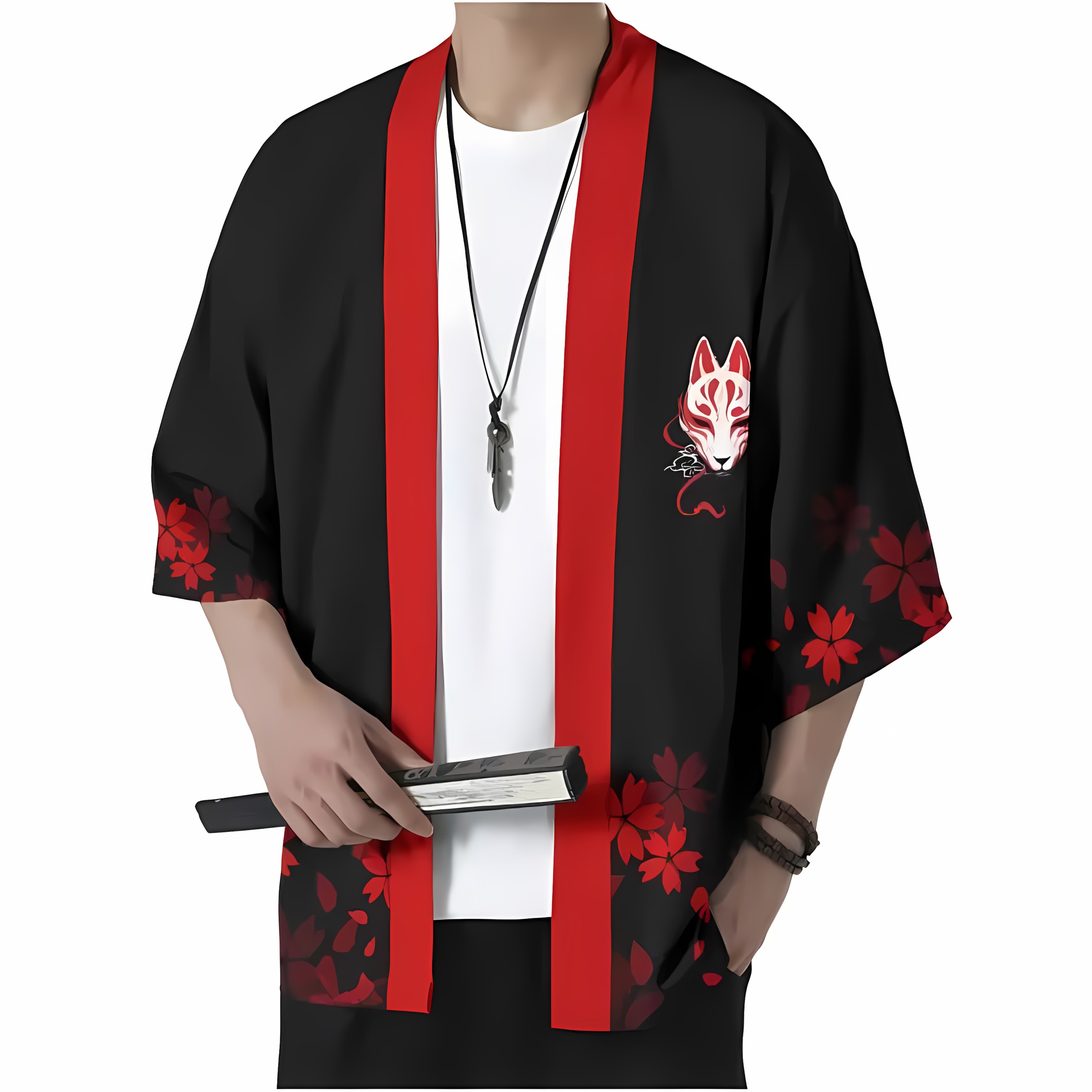 Street Fashion Kimono - Kimono Pria Gaya Baru Musim Panas