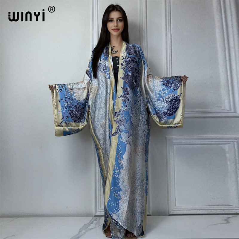 Street Fashion Kimono - WINYI kimono modis musim panas gaun
