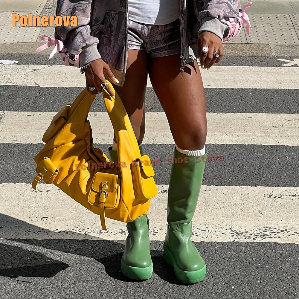 Street Fashion Trends 2025 - Sepatu Wanita Seksi Modis Musim Dingin