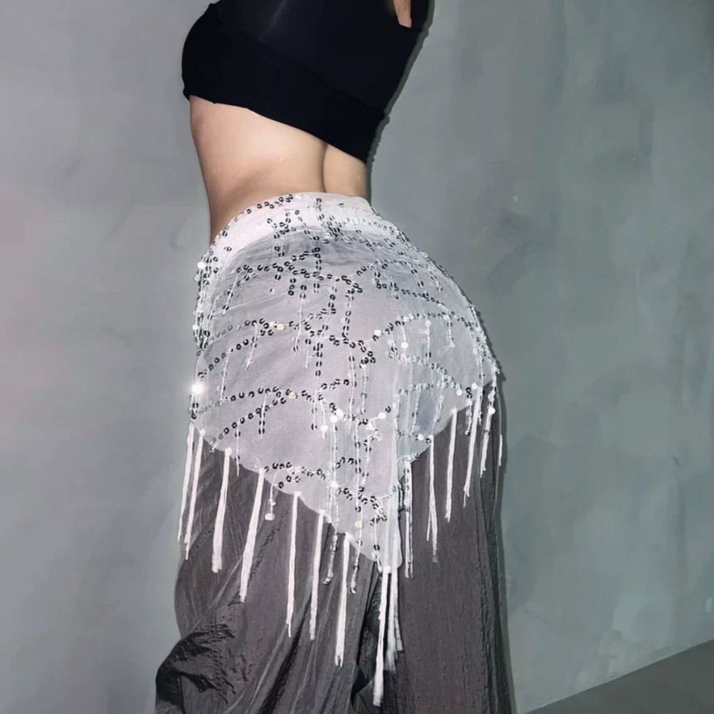 Street Fashion Thailand - Sabuk Tari Perut Payet Fashion, Rok