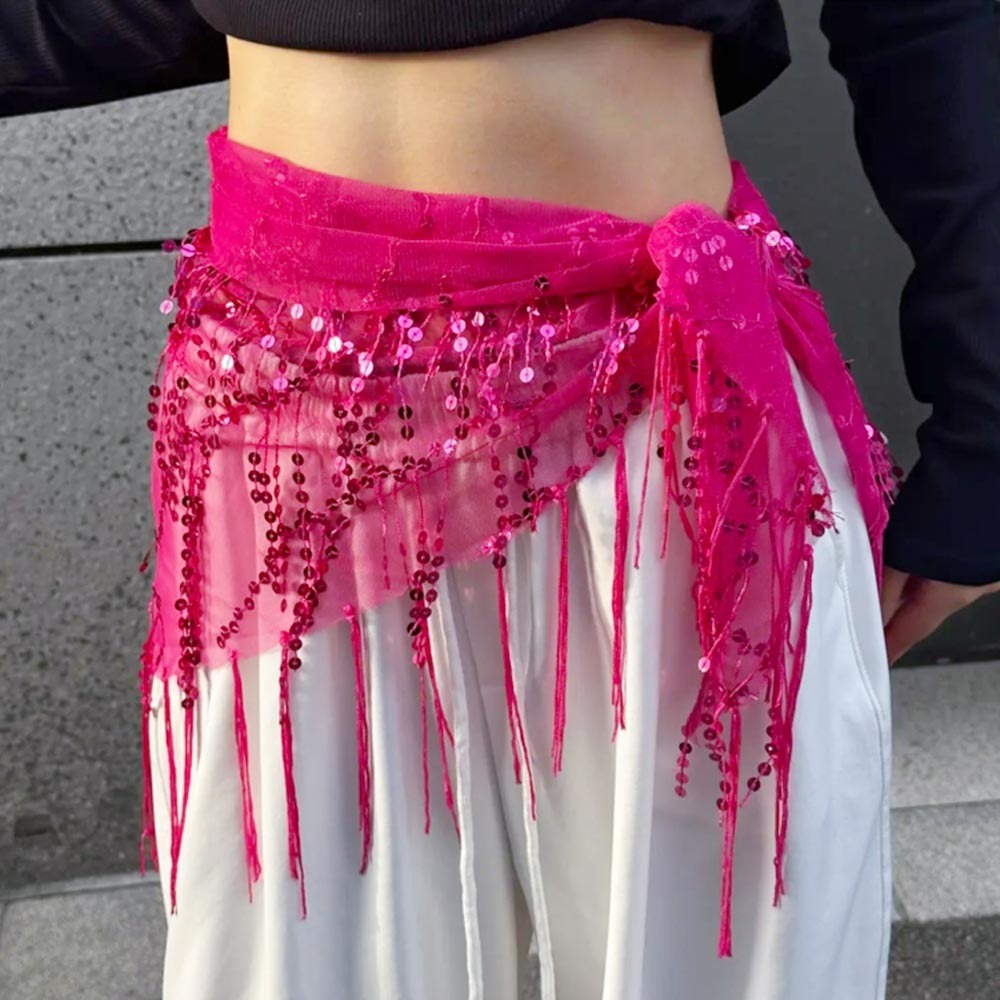 Street Fashion Thailand - Sabuk Tari Perut Payet Mode Tari