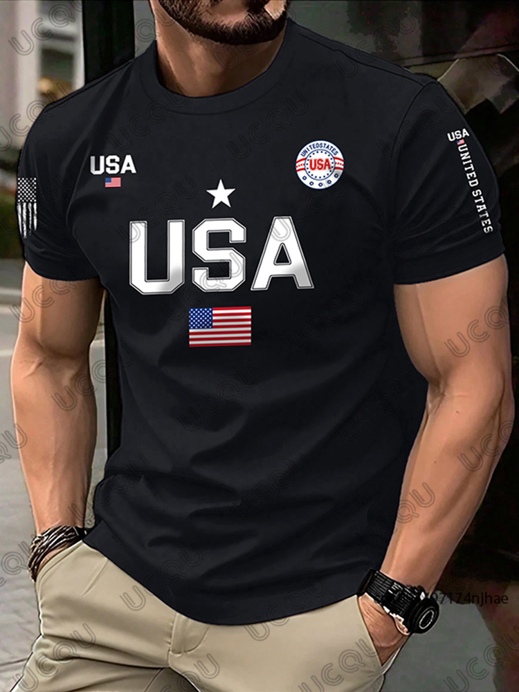 Kaus Selancar Pria Grafis Bend - Street Fashion Usa ulasan dan harga