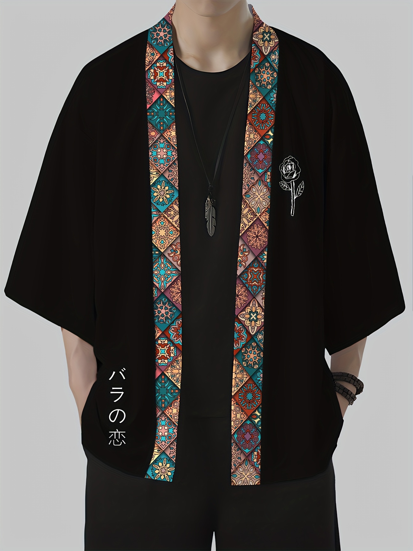 Kimono Pria Musim Panas 2026 D - Street Fashion Kimono ulasan dan harga