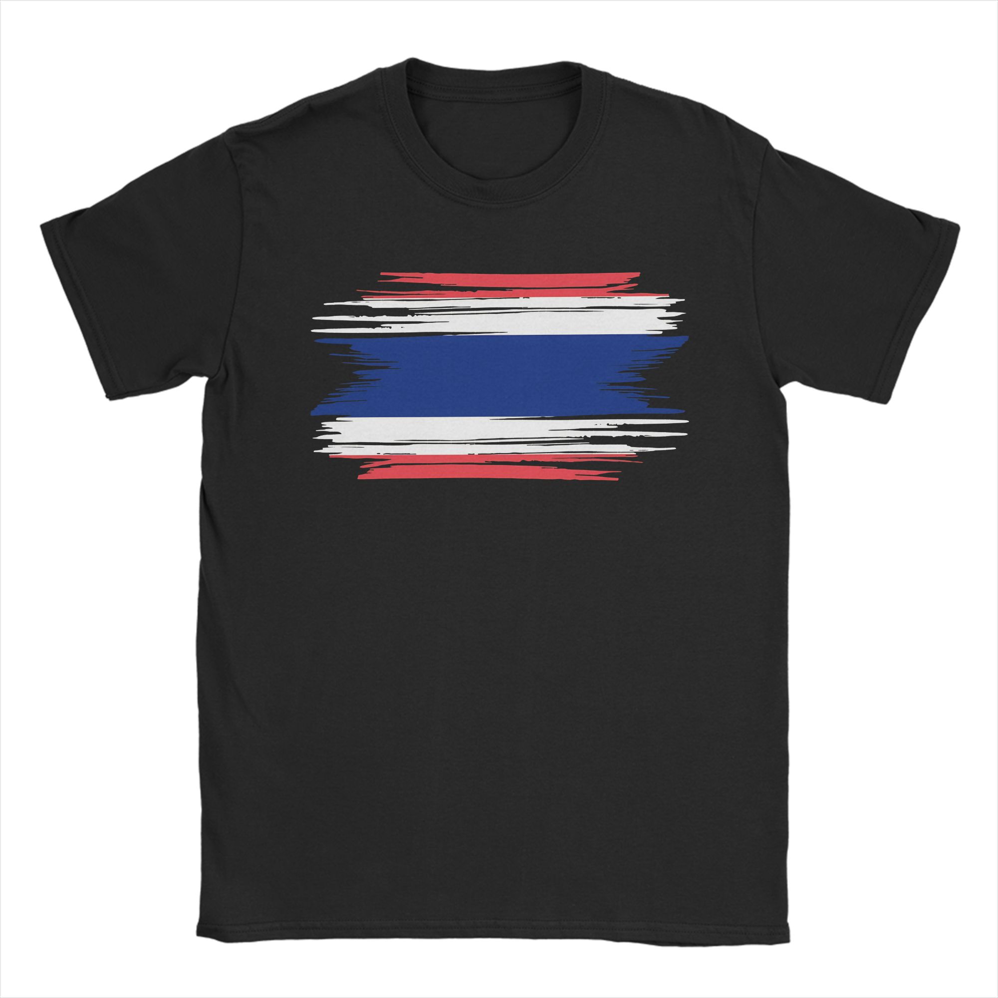 Kaos Bendera Thailand Distress - Street Fashion Thailand ulasan dan harga