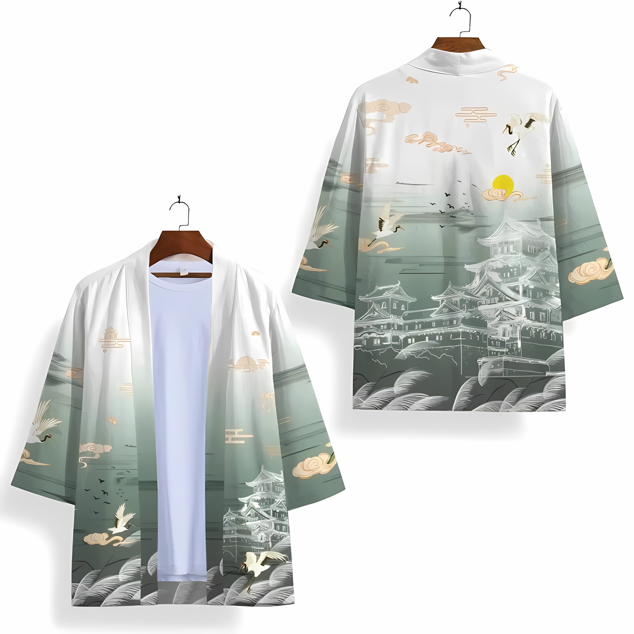 Kimono Pria Musim Panas 2026 d - Street Fashion Kimono ulasan dan harga