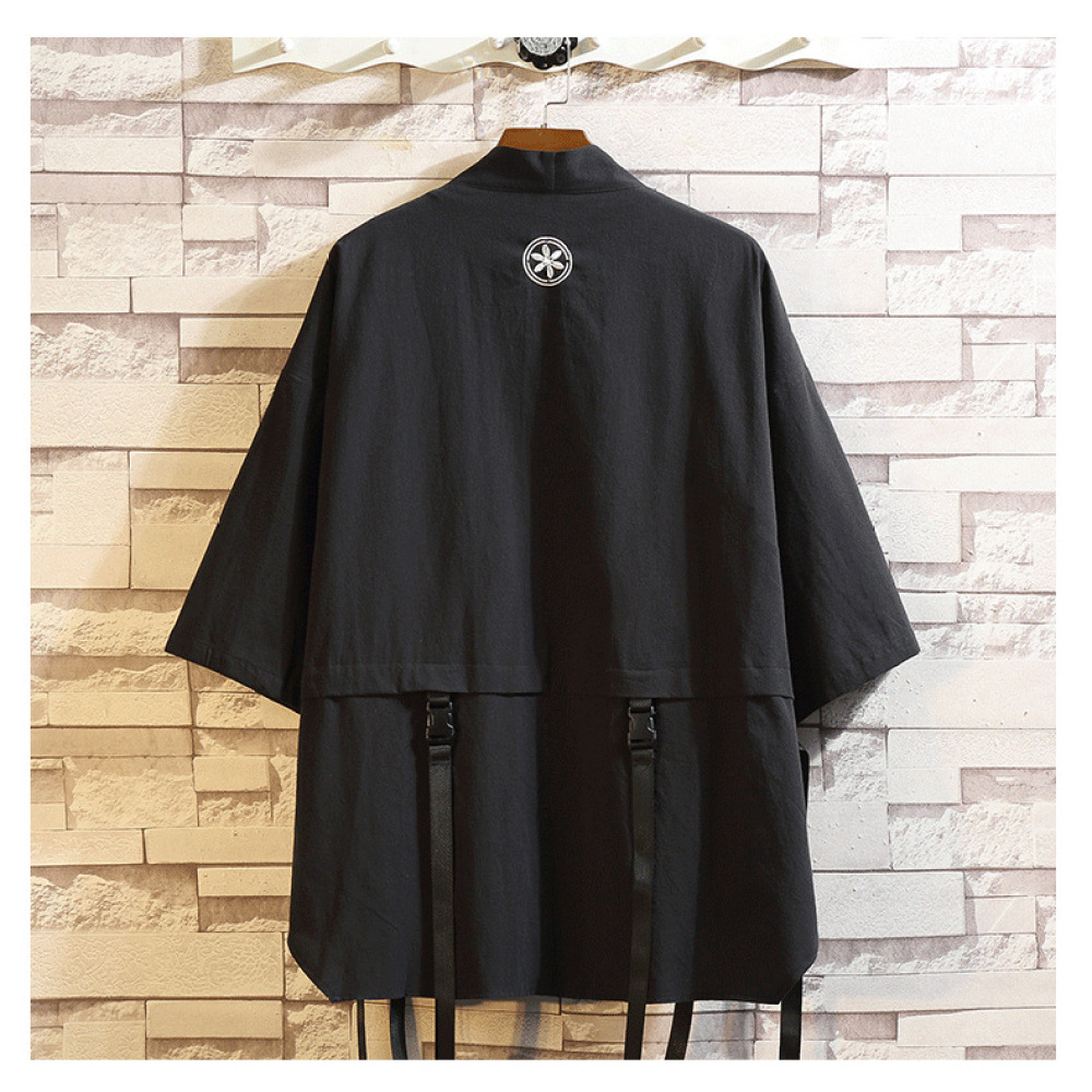 Kemeja Kimono Gaya Jepang Pria - Street Fashion Kimono ulasan dan harga
