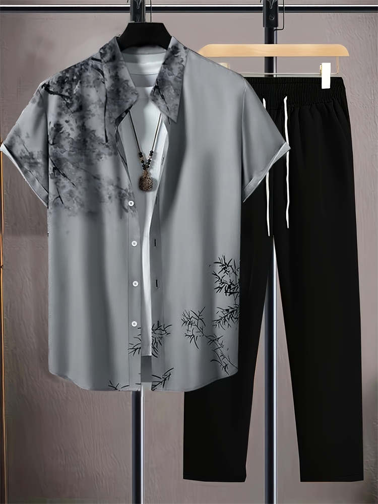 Set Kemeja Pria Musim Gugur 20 - Street Fashion Trends 2025 ulasan dan harga