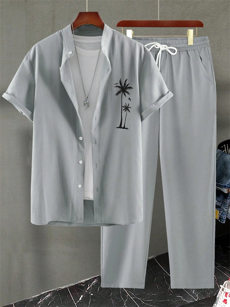 Set Kemeja Pria Musim Gugur 20 - Street Fashion Trends 2025 ulasan dan harga