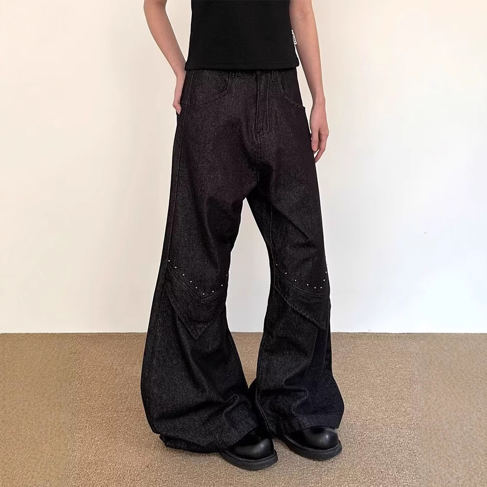 Jeans Menyala Lurus Pria Baru  - Street Fashion Trends 2025 ulasan dan harga