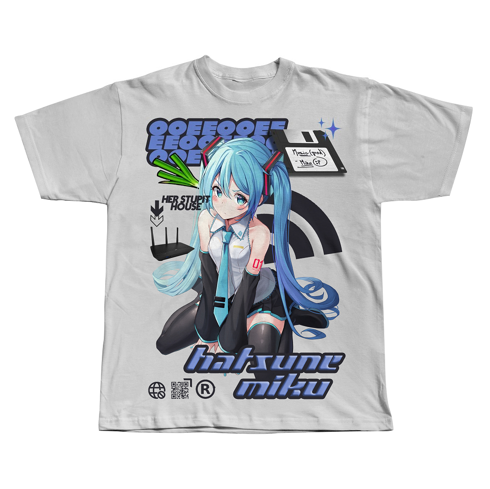 Hatsune Miku Y2k Top Fashion 2 - Street Fashion Model ulasan dan harga