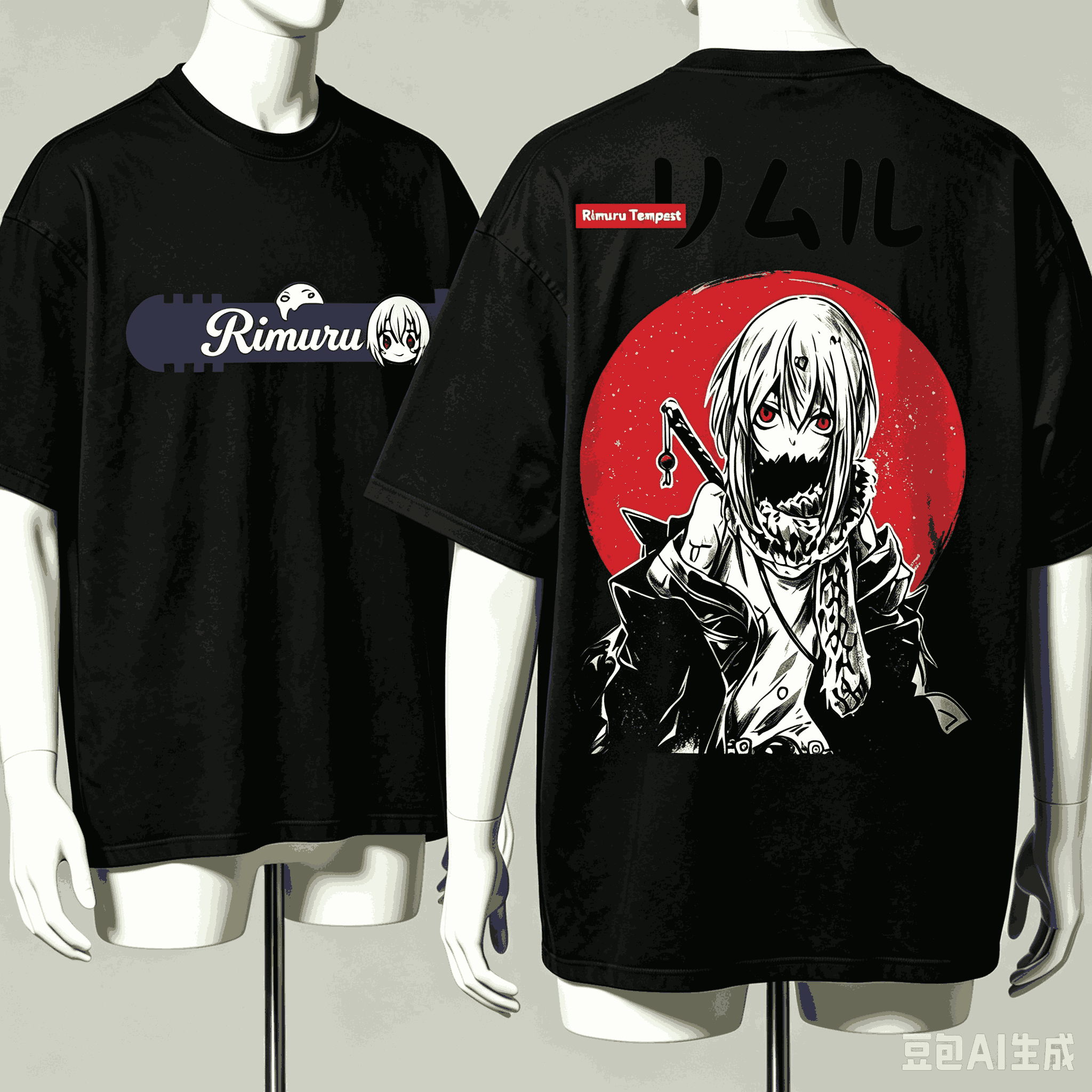 Kaus Pecinta Anime Slime Rimur - Street Fashion Model ulasan dan harga