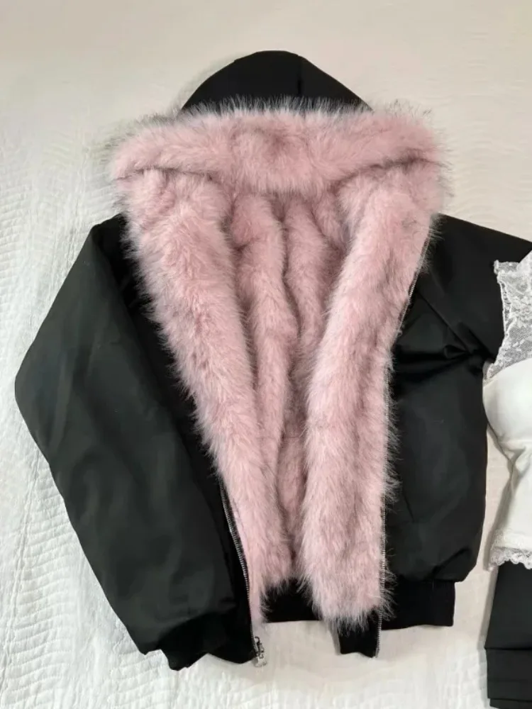 Jaket bertudung desain perempu - Street Fashion Korean Girl ulasan dan harga