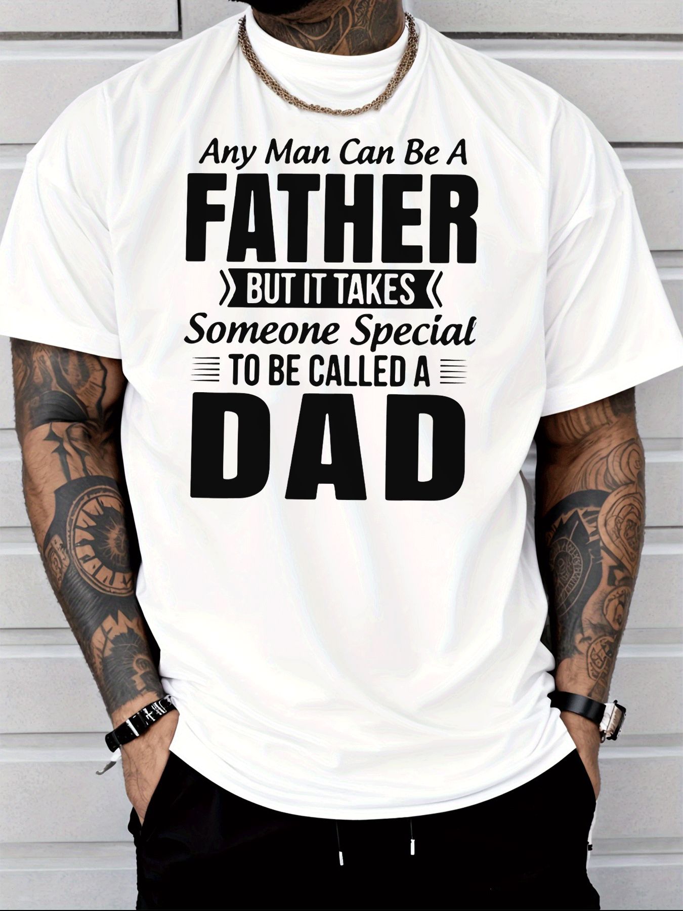 Kaos Oblong Klasik dengan Sabl - Street Fashion Quotes ulasan dan harga