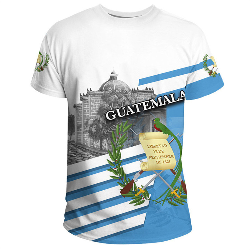 Kaus bendera etnis motif 3D un - Street Fashion Usa ulasan dan harga