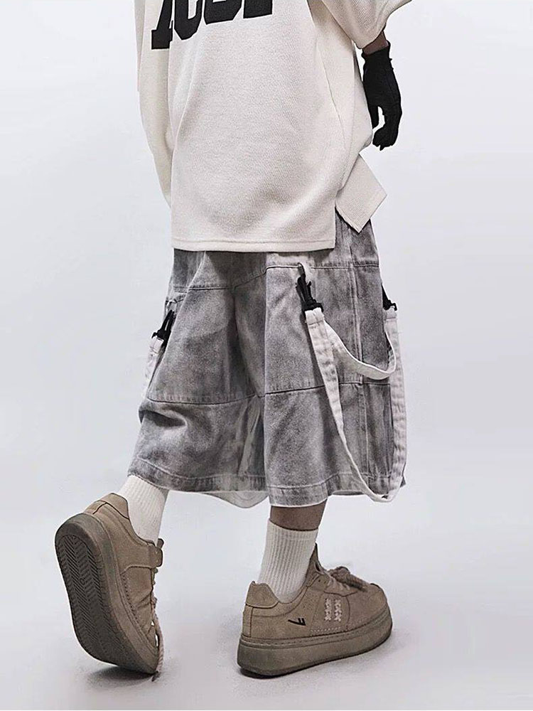 Celana Jeans Pria Retro Hip-ho - Street Fashion Style Male ulasan dan harga